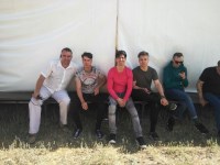 Благотворительный детский фестиваль "РАДУГА" с.Дербетовка 01.06.2018г. группа НА-НА